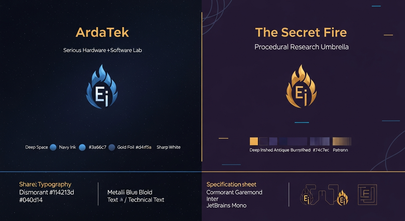 ArdaTek Dual Identity brand board